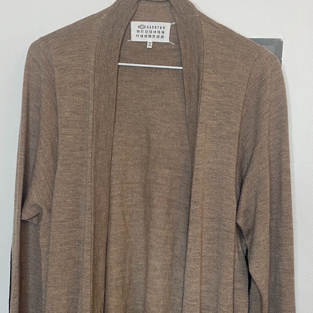 Maison Martin Margiela Cardigan with Elbow Pads